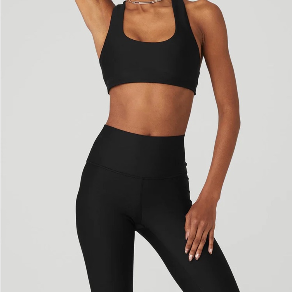 ALO Yoga Set - Airlift Legging 7/8 Small - Airlift Advantage Racerback Bra Small - Picture 6 of 6